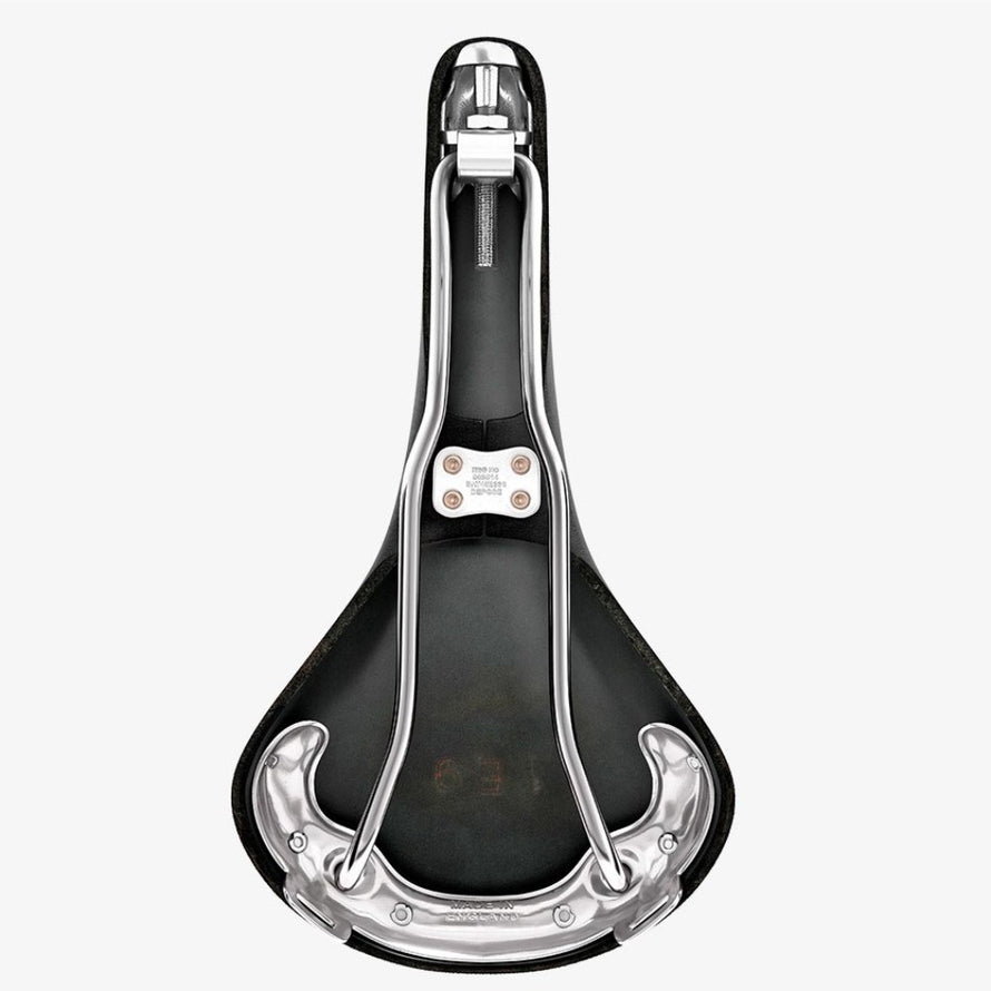 Brooks selle velo en cuir Swallow B15 vue de dessous
