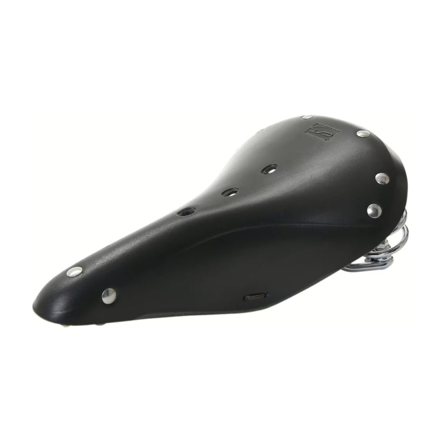 Selle vélo vintage en cuir Contec Classic Exclusiv Trekking de la marque 33, confort et style rétro