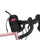 Sacoche de potence vélo Sidekick Swift Industries 1 L noire avec cordon rose, idéale pour accessoires et rangement vélo