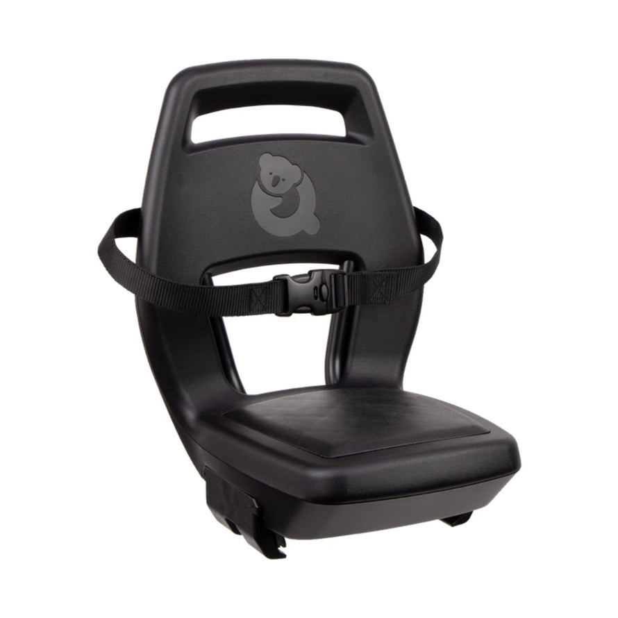 Siège arrière enfant Qibbel Junior 6+ avec fixation porte-bagages MIK HD pour vélo sûr et confortable