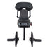 siege enfant guppy junior polisport avec cale pieds et fixation securisee sur porte bagage arriere