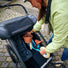 Siege enfant pour remorque velo Yuuna de la marque Croozer, securite et confort garantis pour vos trajets