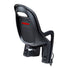 Siège vélo enfant Polisport Groovy MIK-HD noir vue arrière avec système de fixation MIK sécurisé pour enfants 9 mois à 6 ans