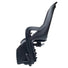 Siège vélo enfant Polisport Groovy MIK-HD noir profil avec fixation MIK pour enfants de 9 mois à 6 ans