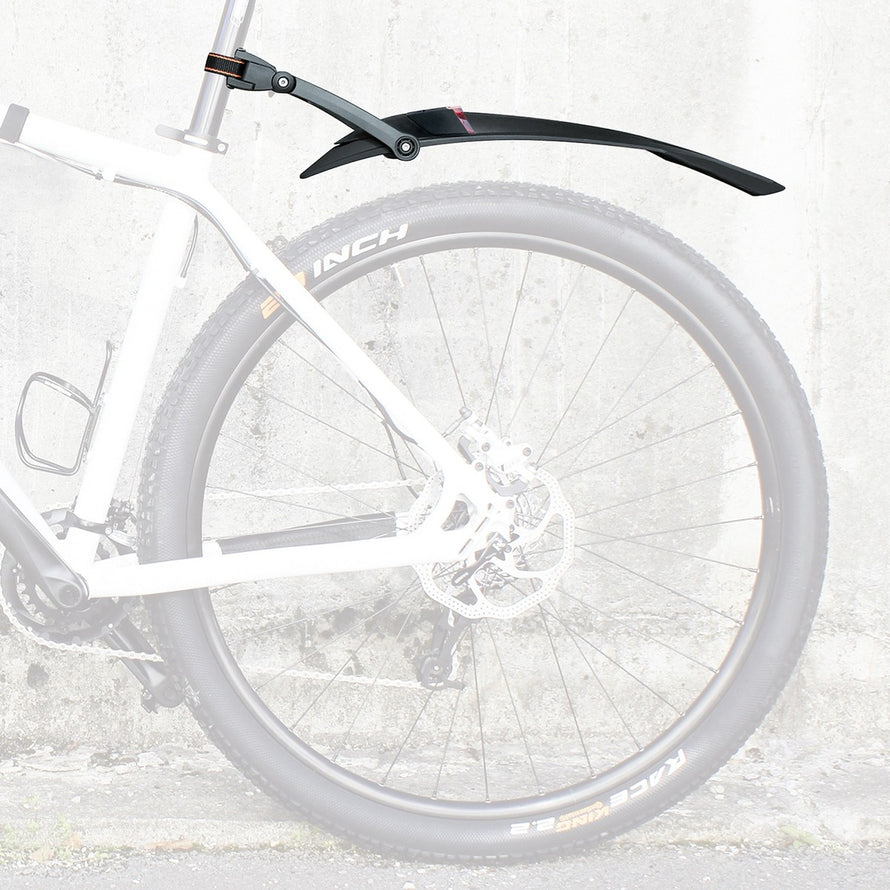 Garde boue arriere SKS Nightblade avec feu integre pour velo 26 a 27,5 pouces, protection optimale contre la boue