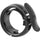 Sonnette vélo Knog Oi Bell Prima Large noire design moderne et compacte pour guidon