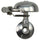 Sonnette de vélo mini Suzu Crane fixation bouchon de jeu de direction finition matte silver