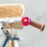 Sonnette pour vélo rotative rose Rainette Tokyo Bell