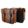 Sacoches Sporfabric vintage S15 2x15L en cuir marron, design classique et capacité optimale pour vélo