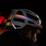 Stickers réfléchissants rayures colorées pour casque et vélo Reflective Berlin modèle sécurité et visibilité nocturne