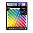 Stickers rayures couleurs pour velo et casque Reflective Berlin modele securite et visibilite optimale