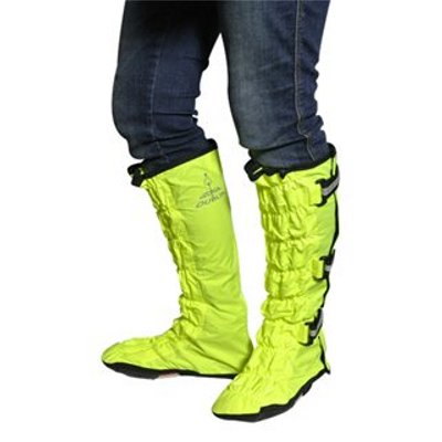 Sur chaussures Leggits imperméables vélo pour femme - jaune - #2
