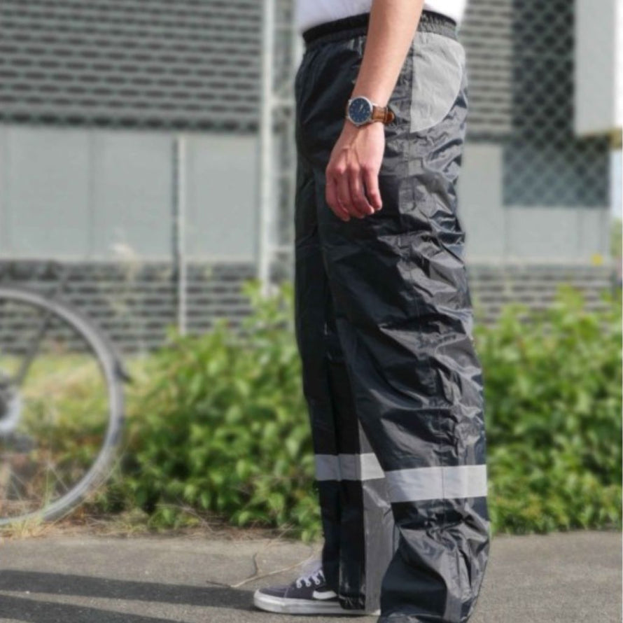 Surpantalon de pluie pour cyclistes imperméable et réfléchissant R FLECT
