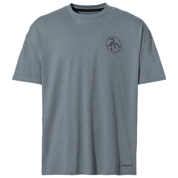 T-shirt vélo Vaude Casual heron respirant