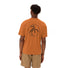 T-shirt vélo Vaude Casual kumquat respirant vue de dos