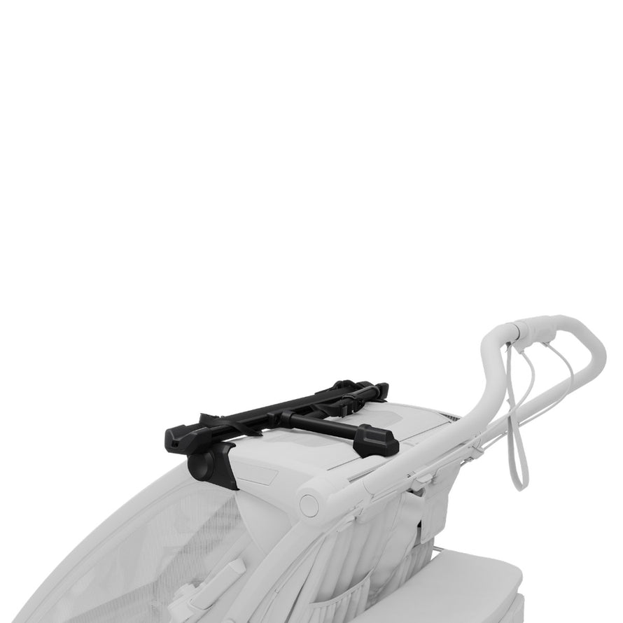 Adaptateur Thule pour draisienne 12 pouces compatible remorque enfant Chariot 2, installation rapide et sécurisée