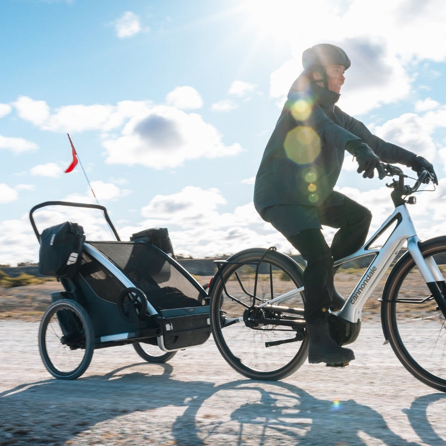 Adaptateurs sacoche Thule Chariot 2 pour remorque vélo, robustes et compatibles sacoches Thule