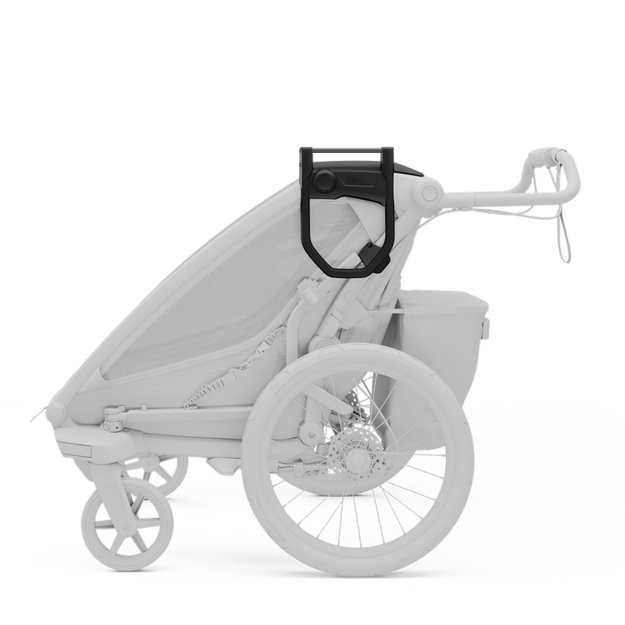 Supports de fixation pour sacoches sur remorque Thule Chariot 2, compatibles et résistants
