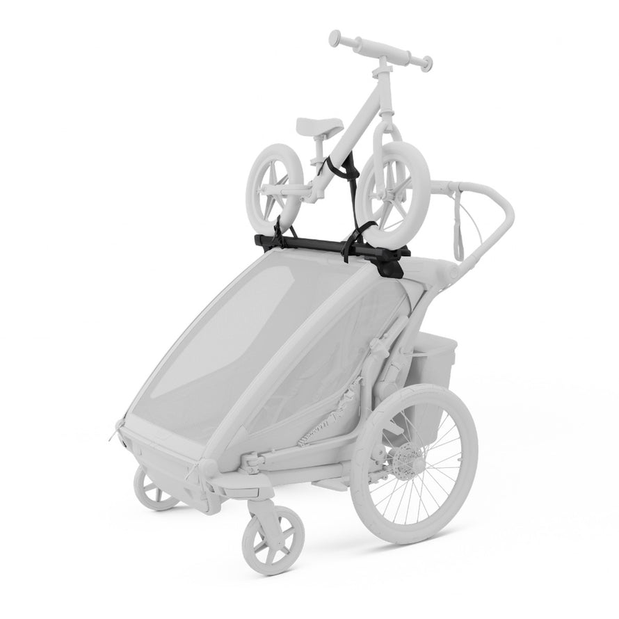 Support Thule pour draisienne 12 pouces compatible remorque enfant Chariot 2, fixation fiable et pratique
