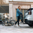 Porte-velos Thule Outpace 2 sur attelage voiture, pliable et compact pour transporter deux velos facilement