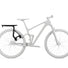 Porte bagage pour sacoches vélo Thule Tour Rack noir fixé sur un vélo moderne