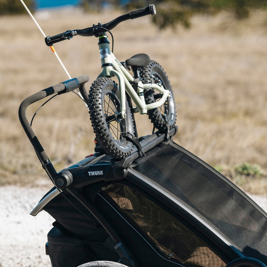 Support de fixation Thule 12 pouces pour draisienne compatible remorque enfant Chariot 2, installation fiable et robuste