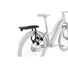 Porte bagage Thule Tour Rack noir ergonomique pour sacoches, montage arrière sur vélos modernes et électriques