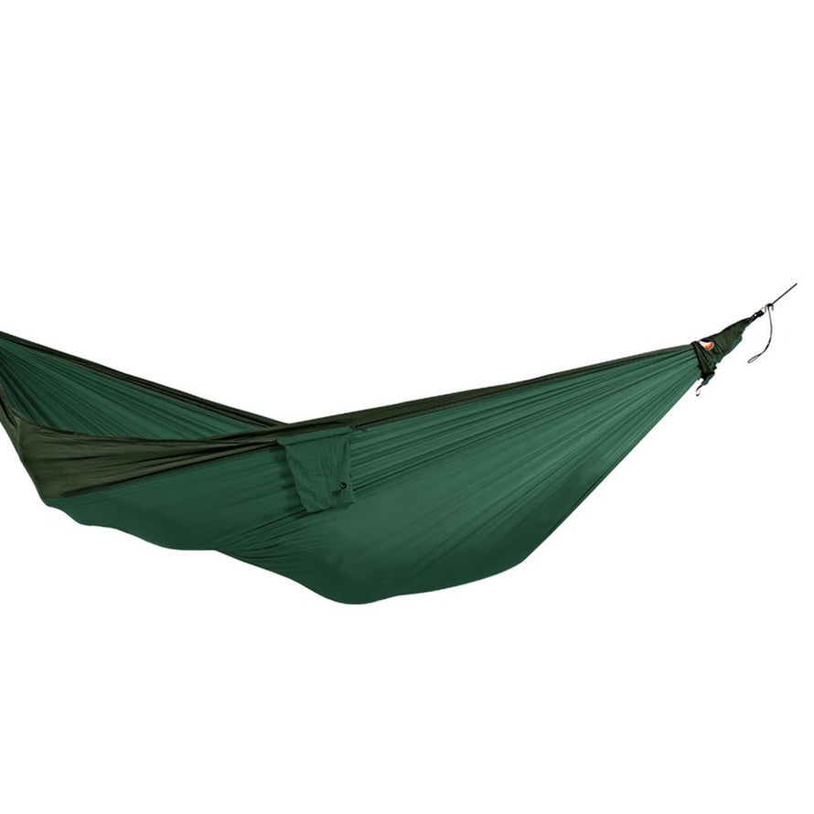 Hamac Ticket to the Moon Original vert, léger et résistant, idéal pour camping et activités outdoor