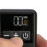 Ecran digital du mini compresseur Topeak E-Booster Digital Mini affichant la pression precise pour pneu de velo