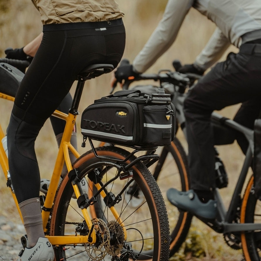 Porte-bagages Topeak TetraRack GR2 pliable noir sans oeillet, léger et ergonomique pour vélo polyvalent