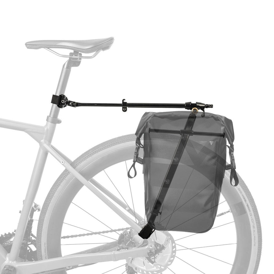 Support porte-bagages arriere Topeak Zi:RAK Essential avec systeme Quick Mount pour velo pratique et resistant