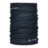 Tour de cou multifonction Vaude Multitube noir, accessoire polyvalent pour cyclistes et activités outdoor
