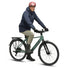 Veste Tucano Urbano Magic Parka 3 en 1 bleu pour cyclistes, imperméable, chaude et coupe-vent en milieu urbain