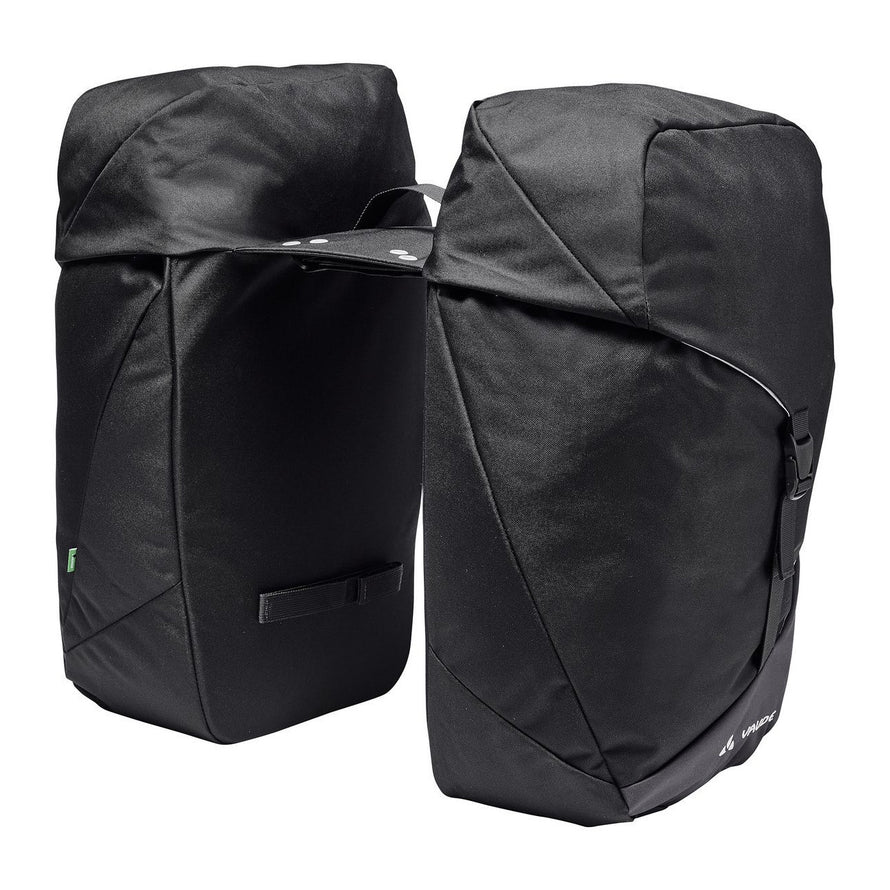 Sacoche vélo arrière double TwinRoadster Vaude noire