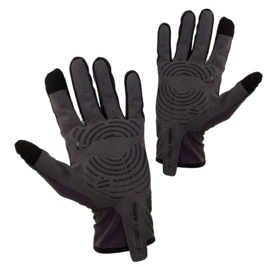 Gants mi-saison Urban Circus Rainbow avec grip et zones reflechissantes pour cyclistes urbains exigeants