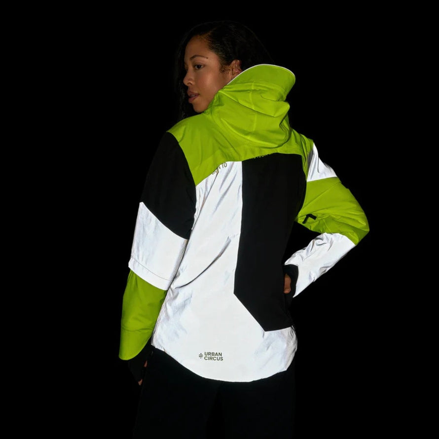 Veste REPOP hiver Urban Circus, chaude et réfléchissante, conçue pour cyclistes urbains en hiver avec haute visibilité