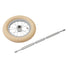 Roue avant beige et axe de fixation pour draisienne evolutive 2-en-1 Urban Iki convertible en tricycle