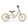 Draisienne evolutive 2-en-1 Urban Iki beige avec selle marron cuir, tricycle convertible pour enfant