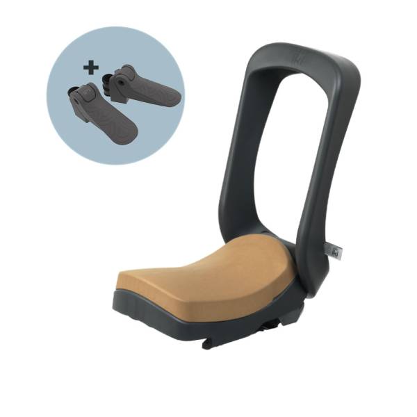 Siège vélo arrière Junior Urban Iki avec cale-pieds - #1