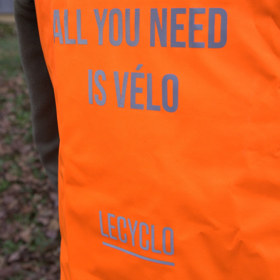 vasimimile gilet fluo réversible vasi lzocel reverso vue du message