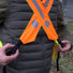 vasimimile gilet fluo réversible vasi lzocel reverso vue de devant