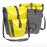 Double sacoche vélo arrière Vaude Aquaback Plus sans PVC 51 litres jaune canari