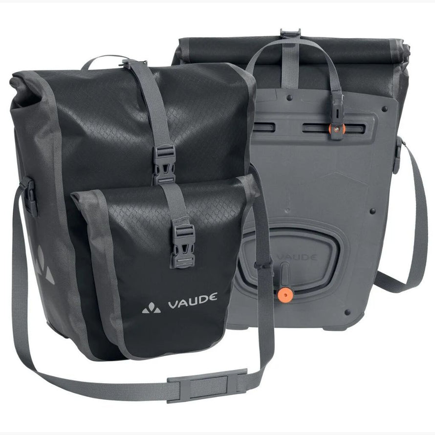 Double sacoche vélo arrière Vaude Aquaback Plus sans PVC 51 litres noire