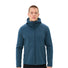 Polaire a capuche Vaude Idris Fleece homme bleu avec fermeture eclair pour velo et activites outdoor