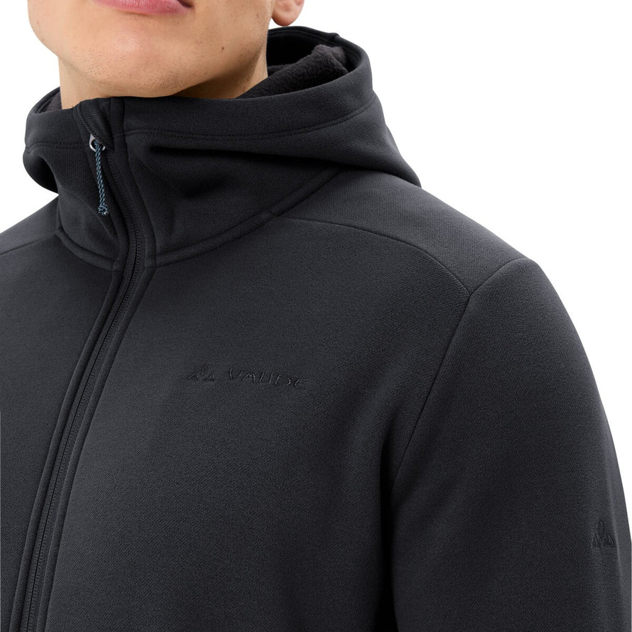 Polaire a capuche Vaude Idris Fleece homme, isolation thermique parfaite pour velo et activites en plein air