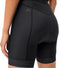 Short cyclisme femme Vaude Posta noir avec coupe ergonomique pour un confort optimal lors de longues sorties