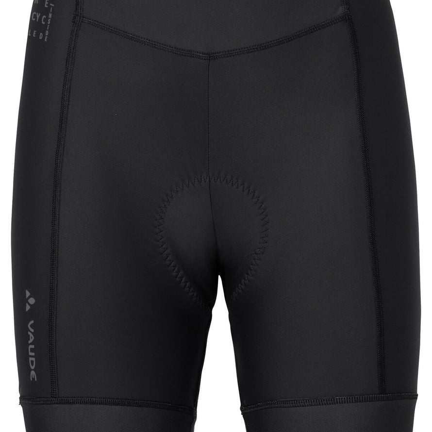 Short de cyclisme femme Vaude Posta noir, confortable et technique pour sorties vélo
