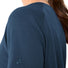 T-shirt Essential en laine pour femme Vaude bleu profond, idéal pour le cyclisme avec confort et thermorégulation