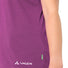 T-shirt Femme Vaude Essential merinos violet, confortable et respirant pour cyclisme et activités outdoor