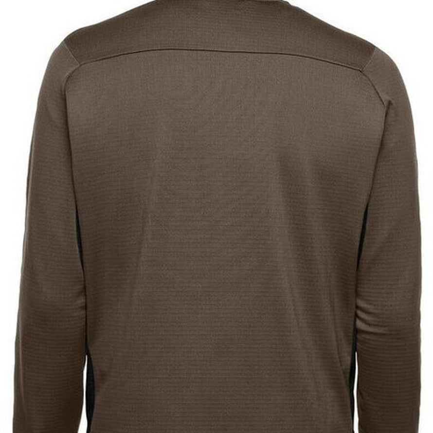Veste polaire homme Vaude Monviso FZ II en kaki, idéale pour confort et chaleur lors d'activités outdoor